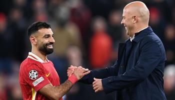المصري محمد صلاح وأرني سلوت