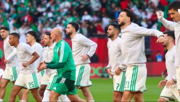 لاعبو منتخب الجزائر