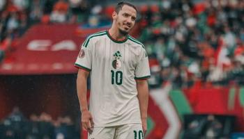 إسماعيل بن ناصر نجم منتخب الجزائر