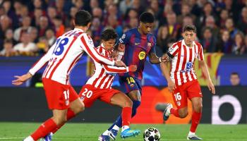 أتلتيكو مدريد وبرشلونة