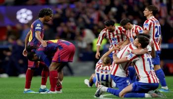 أتلتيكو مدريد ضد برشلونة
