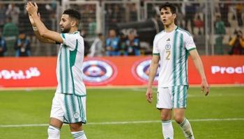 رياض محرز وعيسى ماندي في منتخب الجزائر
