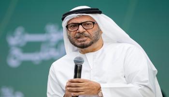 أنور قرقاش المستشار الدبلوماسي لرئيس دولة الإمارات