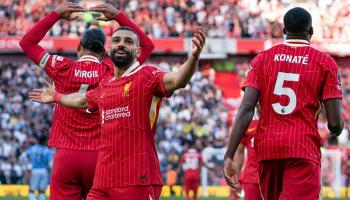المصري محمد صلاح هداف ليفربول