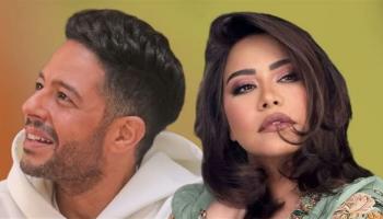 شيرين عبدالوهاب ومحمد حماقي