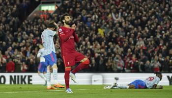 محمد صلاح ضد مانشستر يونايتد