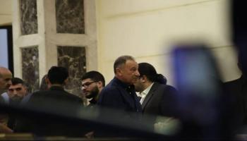 الخطيب في عزاء عبدالرحمن أبوز زهرة 