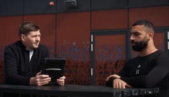 محمد صلاح وستيفن جيرارد
