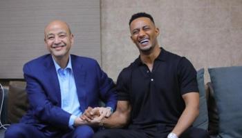 محمد رمضان وعمرو أديب