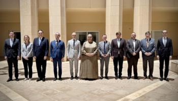 الاجتماع التنسيقي الشهري لسفراء الاتحاد الأوروبي لدى ليبيا