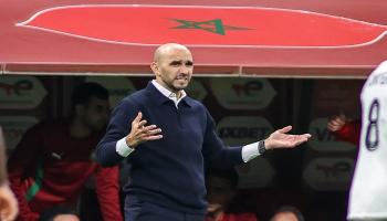 وليد الركراكي مدرب منتخب المغرب الأسبق