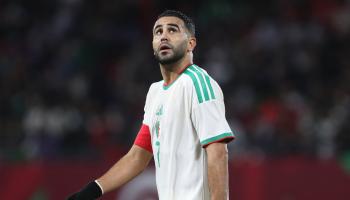 محرز قائد منتخب الجزائر