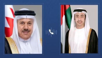 الشيخ عبدالله بن زايد آل نهيان ووزير خارجية البحرين
