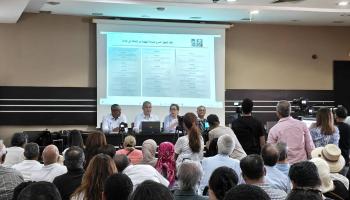 من المؤتمر الصحفي لهيئة الدفاع