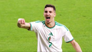 بولبينة مهاجم منتخب الجزائر