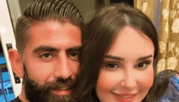 شهد برمدا رفقة زوجها 