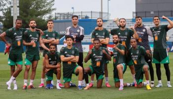 تدريبات منتخب الجزائر