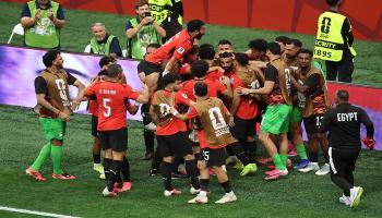 فرحة منتخب مصر