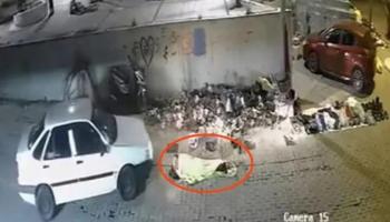 نجاة مشرد من الموت في تركيا