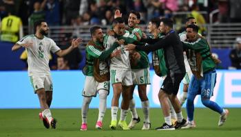 منتخب الجزائر يفوز على الأردن