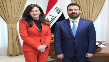 رئيس وزراء العراق وهادلي غامبل