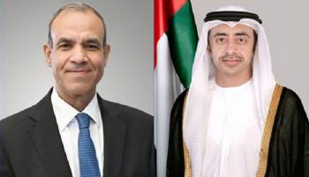 الشيخ عبدالله بن زايد آل نهيان وبدر عبدالعاطي