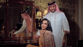 النجمة أحلام ومبارك الهاجري