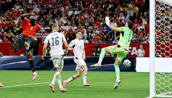 روميلو لوكاكو مهاجم منتخب بلجيكا