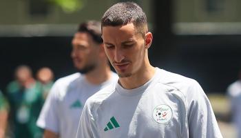 بولبينة مهاجم منتخب الجزائر