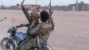مسلحان من «جبهة تحرير أزواد» في كيدال