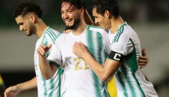 ماندي وبن سبعيني في منتخب الجزائر