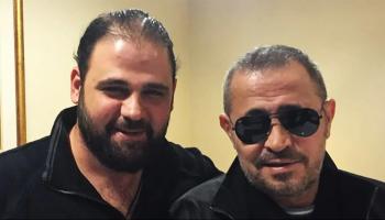 جورج وسوف ونجله الراحل 