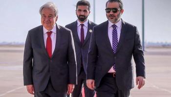 الأمين العام للأمم المتحدة أنطونيو غوتيريش في دمشق