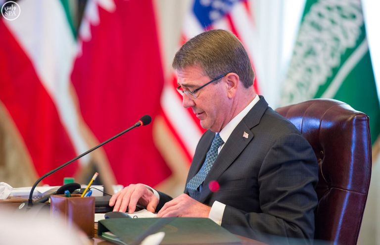 مائدة وزراء دفاع الخليج وأمريكا