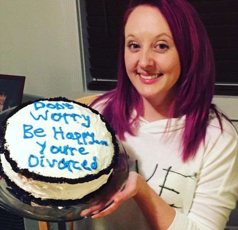 كعكة طلاق