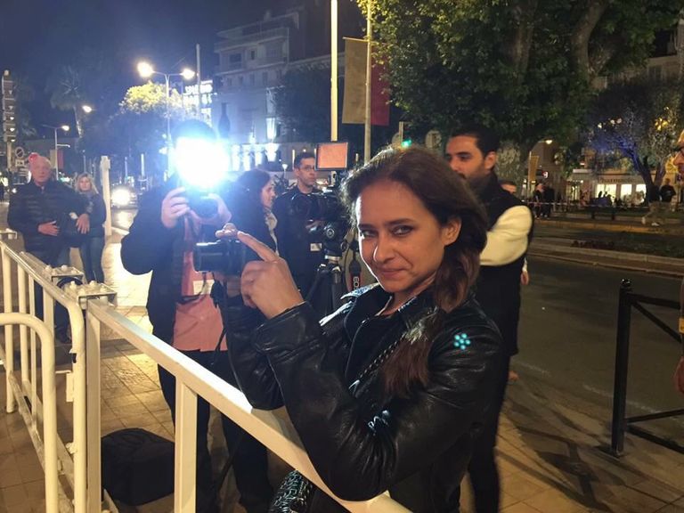 نيللي كريم في مهرجان كان السينمائي