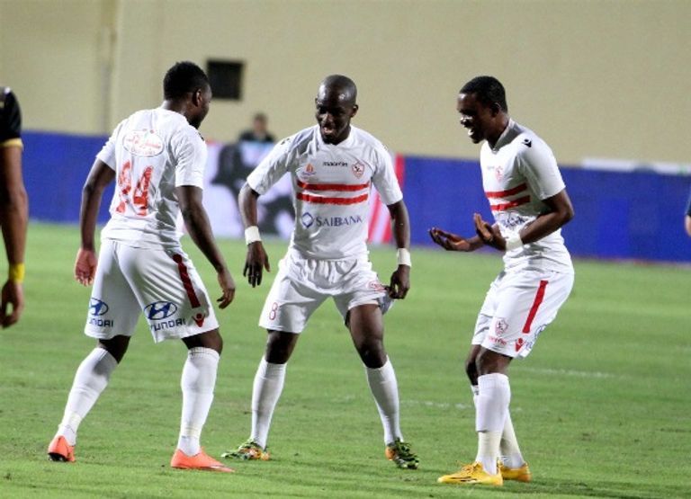 مباراة الزمالك والإنتاج الحربي 