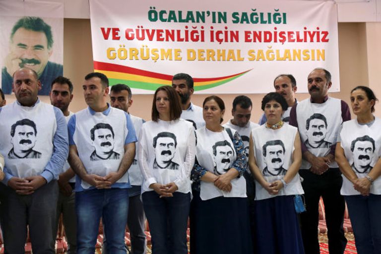 إضراب أكراد تركيا