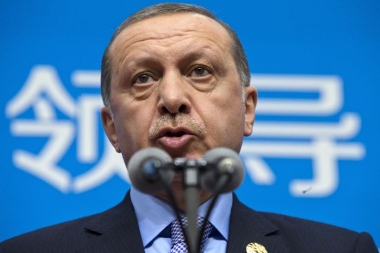 الرئيس التركي، رجب طيب أردوغان