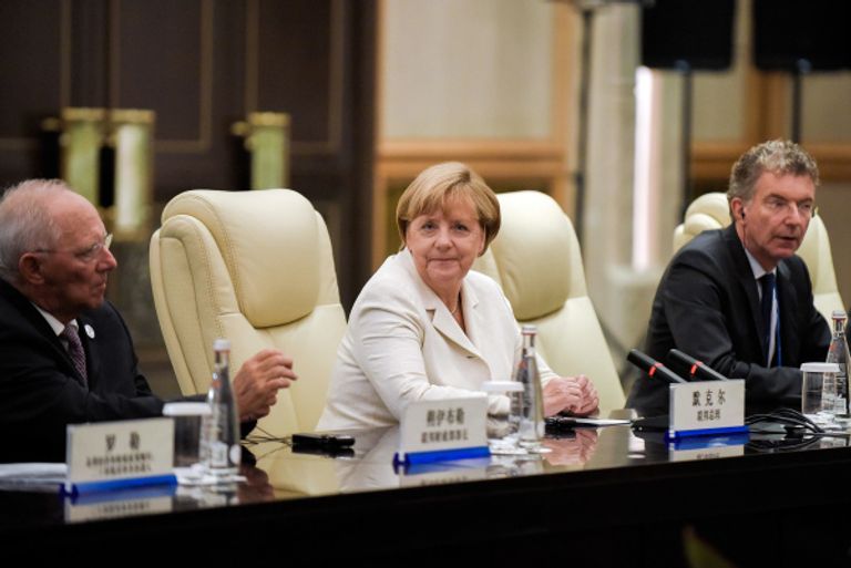 ميركل خلال قمة ال20 بالصين