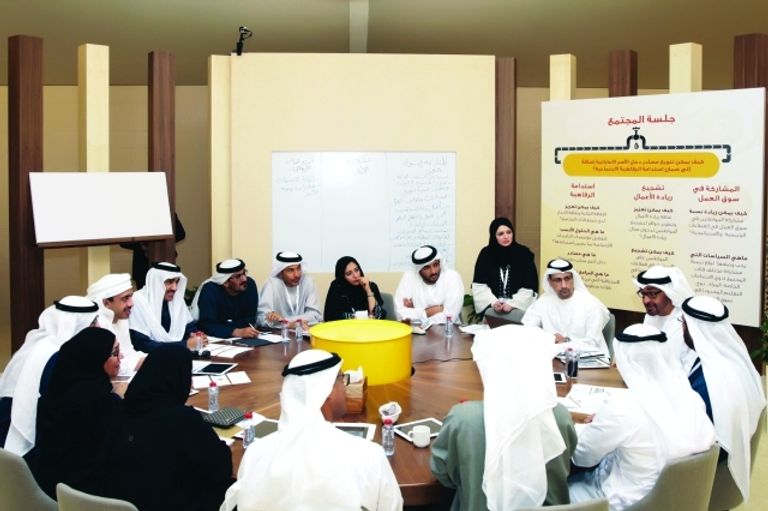 من الجلسات  الخلوة الوزارية