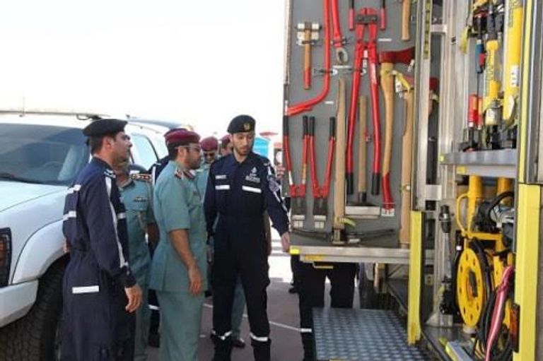 العميد مهندس حسين أحمد الحارثي، مدير عام العمليات المركزية بالقيادة العامة لشرطة أبوظبي