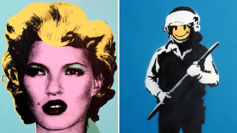 تعد هذه أكبر مجموعة من أعمال الفنان