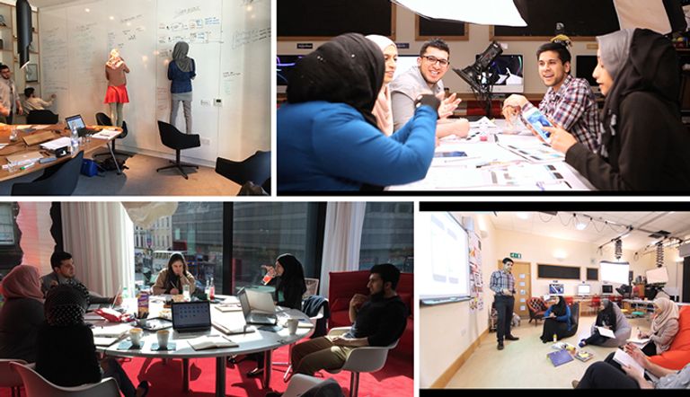 بعض الندوات التي يقيمها المسلمون في استكلندا للتعريف بالإسلام