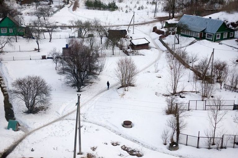 بعض المناطق التي عبر جد أيوانوسكي خلال هروبه