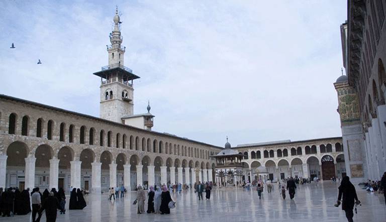 المسجد الأموي الجامع بدمشق ـ مشهد من أعلى