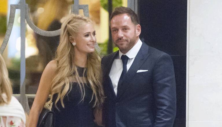 باريس هيلتون وتوماس جروس