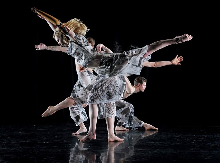 جانب من فعاليات مهرجان رام الله للرقص المعاصر