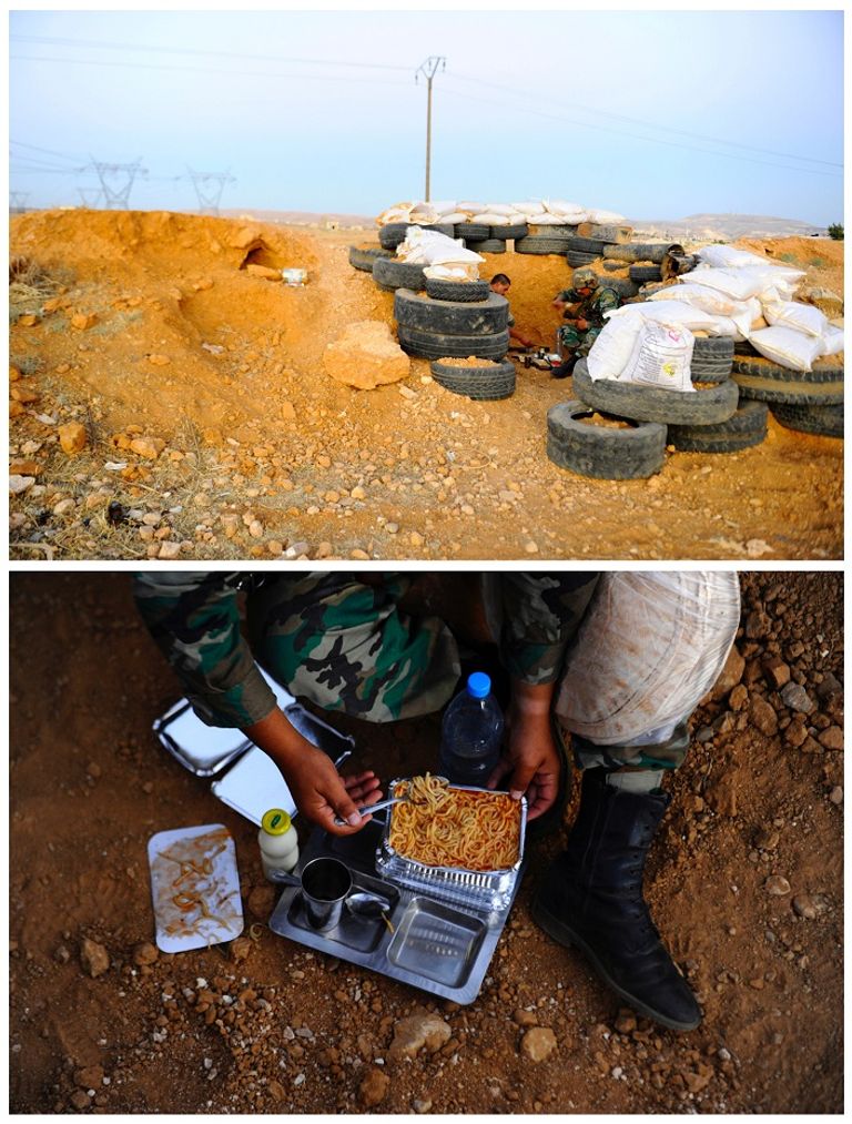 أسرة مسلمة تفطر في أحد المساجد بساو باولو (رويترز)