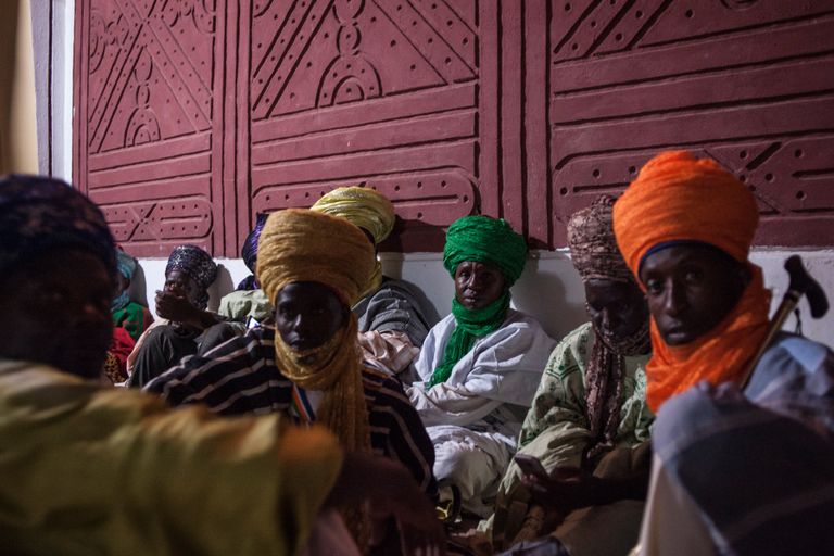 صلاة عيد الفطر في كانو شمال نيجيريا